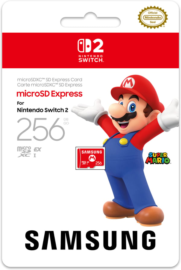 Samsung microSD Express minneskort, 256 GB