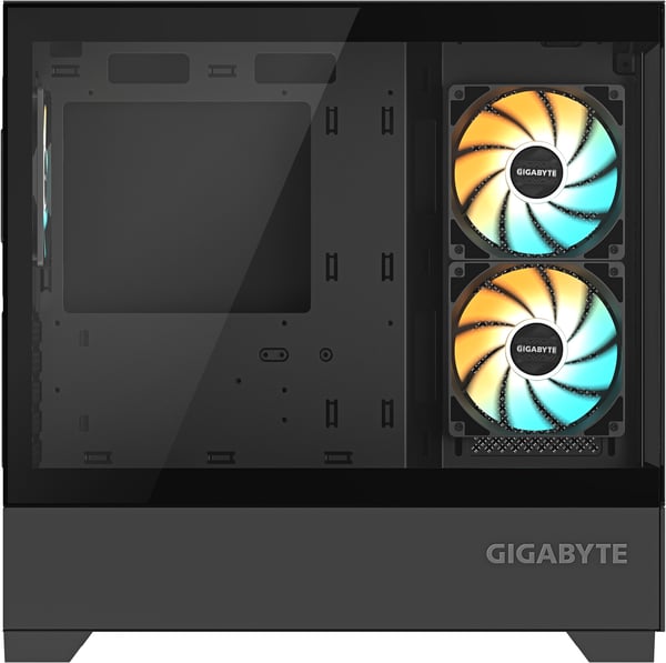 Gigabyte Panoramic GB-C201P M-ATX Mid-Tower chassi, svart