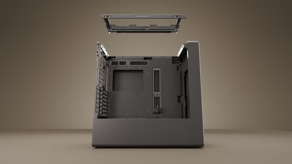 HAVN BF 360 Flow Mid Tower ATX-chassi, svart