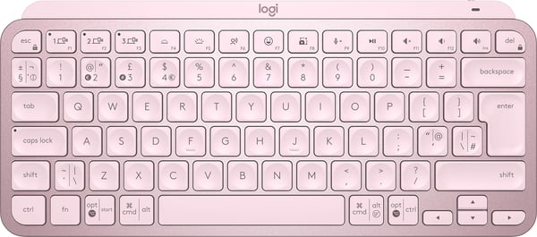 Logitech MX Keys Mini -tastatur, pink