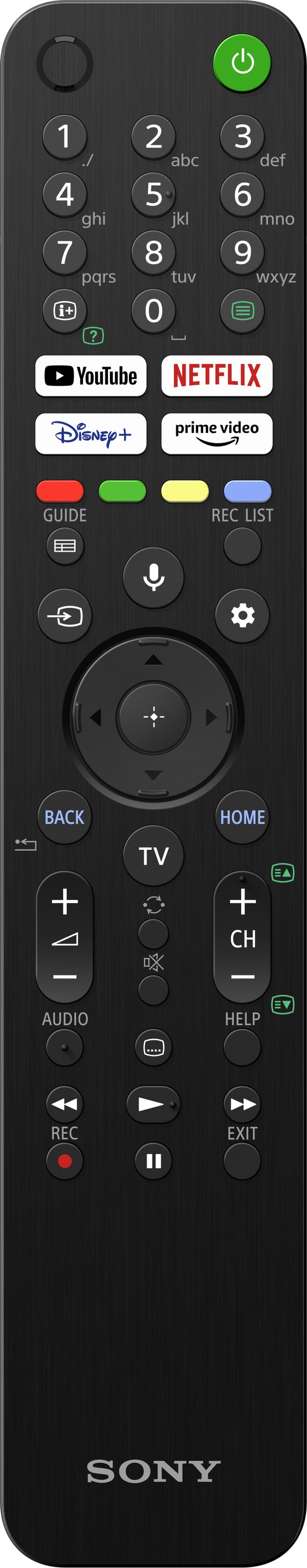 Sony RMF-TX520E fjärrkontroll