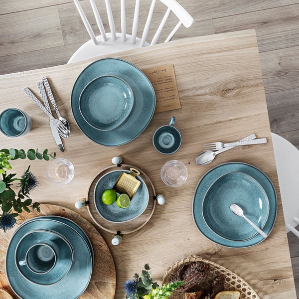 Villeroy & Boch Lave Glace-skål, flad, 28 cm