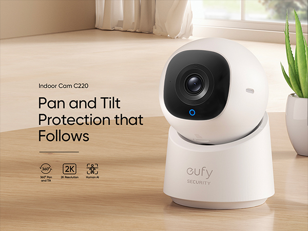 Anker eufy Indoor Cam C220 -overvågningskamera til indendørs brug