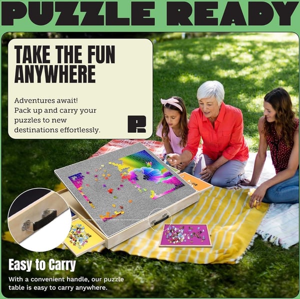 Puzzle Ready - Justerbart pusselbord, 1500 bitar