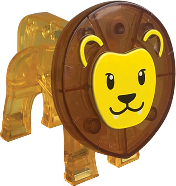 MAGNA-TILES Safari-djur - magnetbyggsats, 25 delar