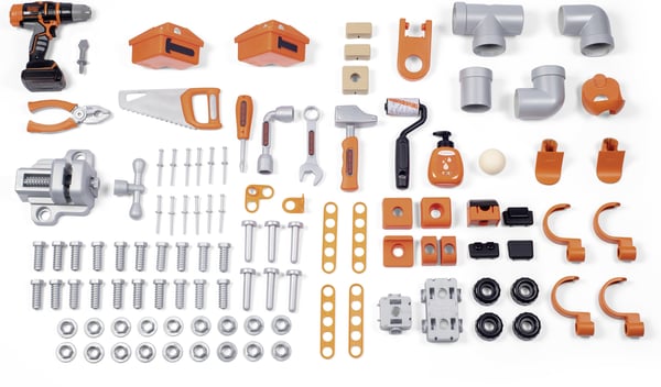 Smoby Black & Decker Mega Center -verktygsbänk