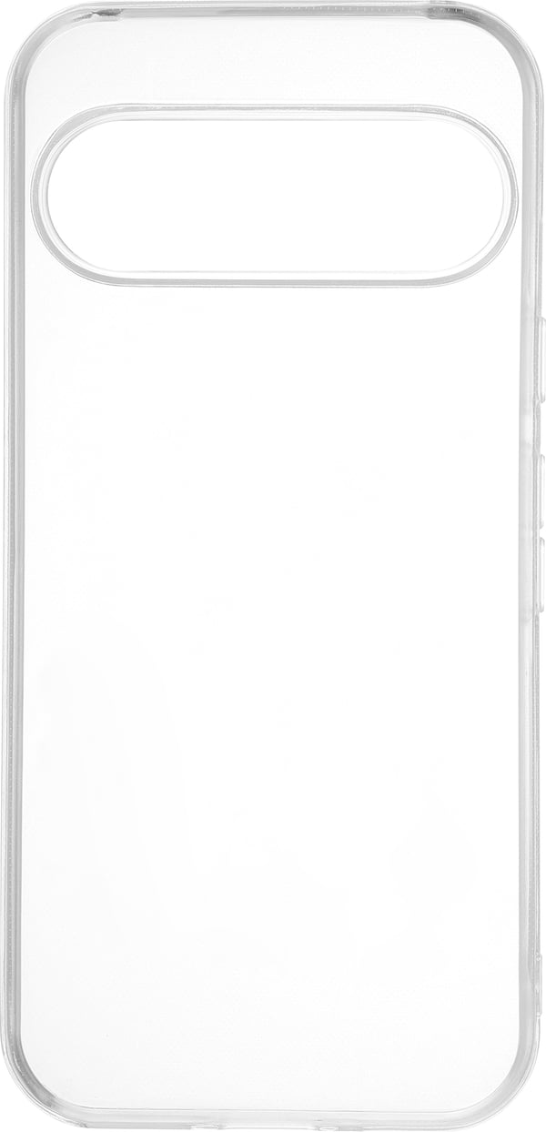 FoneKit silikonetui, Google Pixel 9, genomskinlig