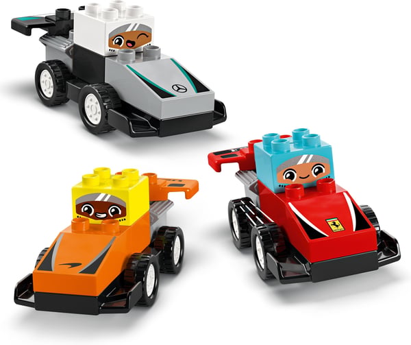 LEGO DUPLO By 10445 – F1-holdets racerbiler og chauffører