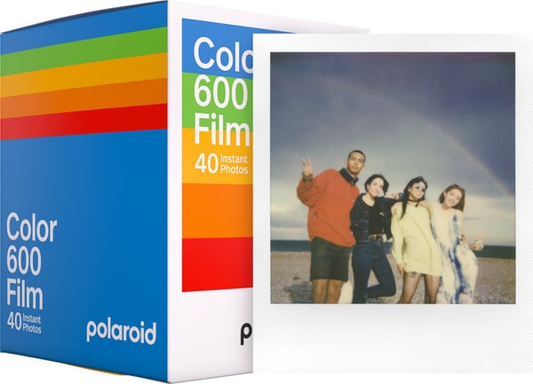 Polaroid 600 färgfilm, 5x8