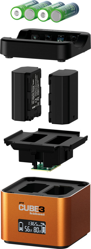 Hähnel Procube 3 Twin batterilader, Sony