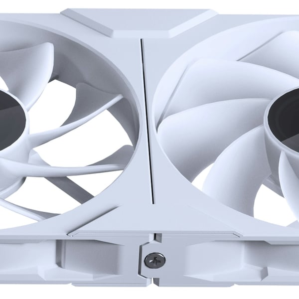 Phanteks M25 Gen2 140 mm PWM DRGB Omvendt blæser, hvid, 3 stk