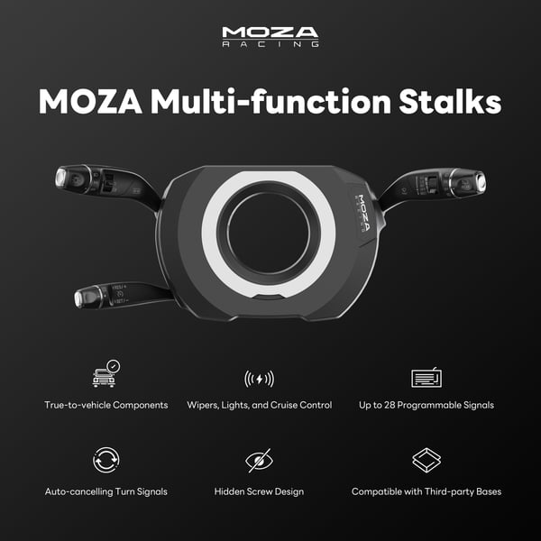 Moza Multifunktionsspak för lastbil