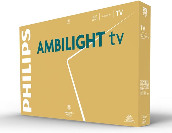 Philips 50" PUS8550 – 4K QLED Ambilight TV