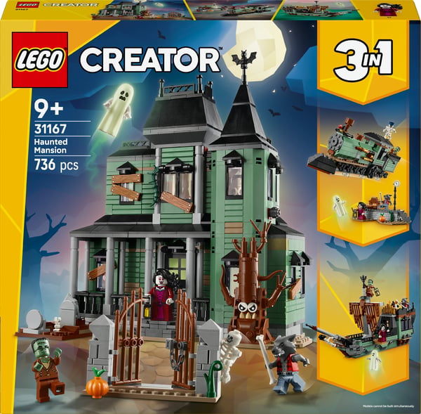 LEGO Creator 31167 3-i-1 Spökherrgård