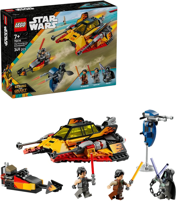 LEGO Star Wars 75414 Force Burner – snöspeeder