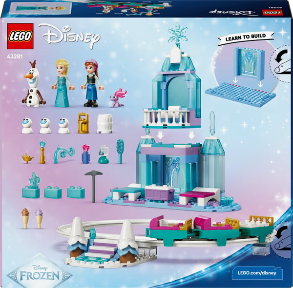 LEGO Disney Princess 43281 Elsas ispalats och snöiga slädfärd