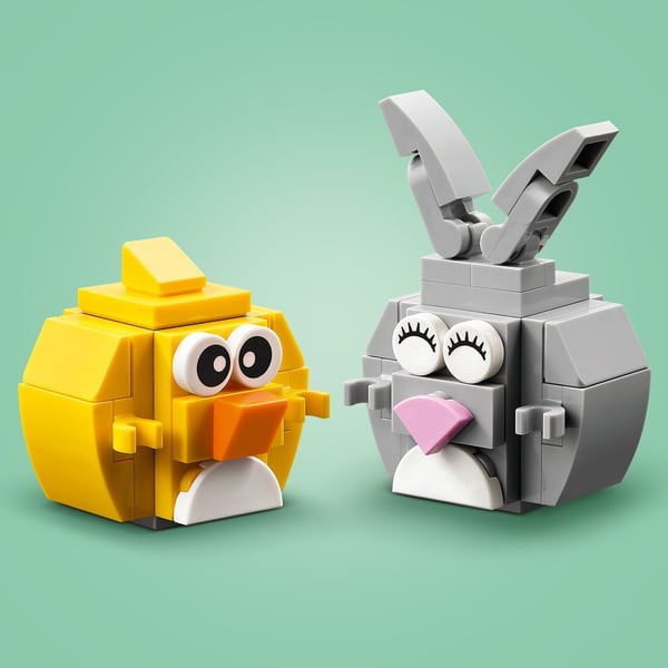 LEGO Säsonger och Tillfällen 40808 - Kanin och kyckling på påskäggsjakt