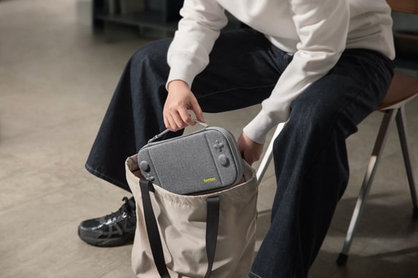 tomtoc FancyCase-G05 Switch 2 skyddsfodral, grå