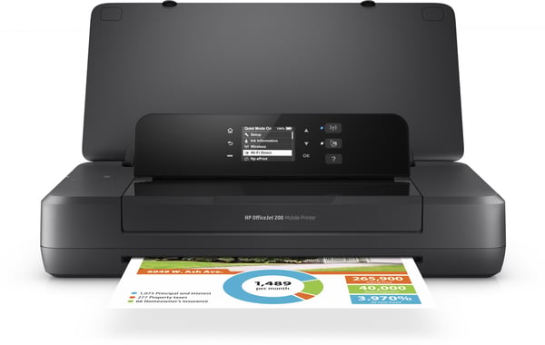 HP Officejet 200 Mobile -skrivare