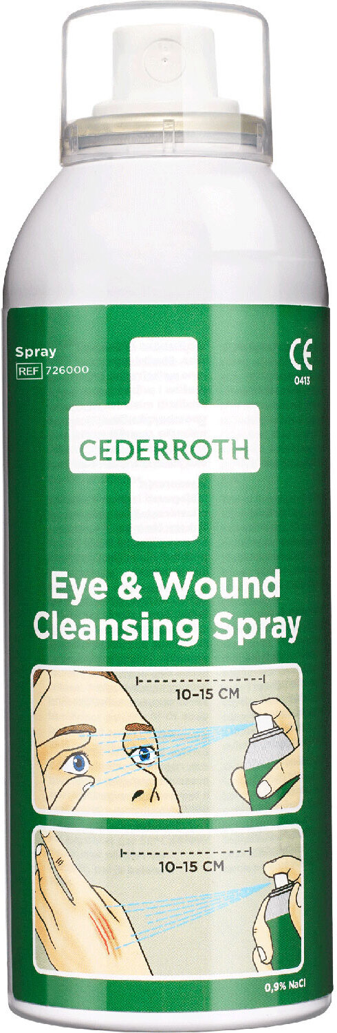 Cederroth -sköljnings spray, 150 ml, ögon- och sårtvätt