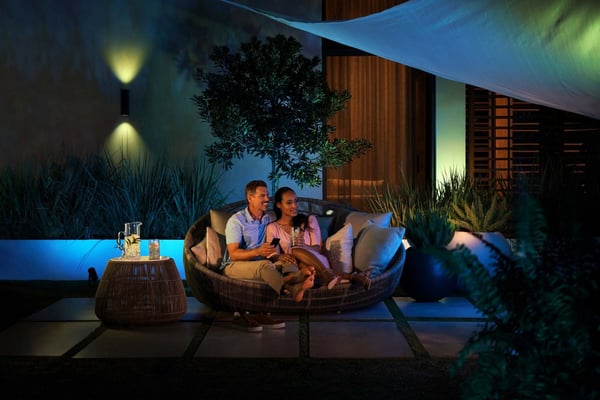 Philips Appear HUE Outdoor smart spotlight til udendørs brug, 25 cm