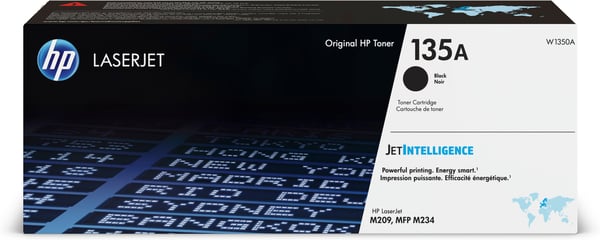 HP 135A -lasertonerpatron, svart
