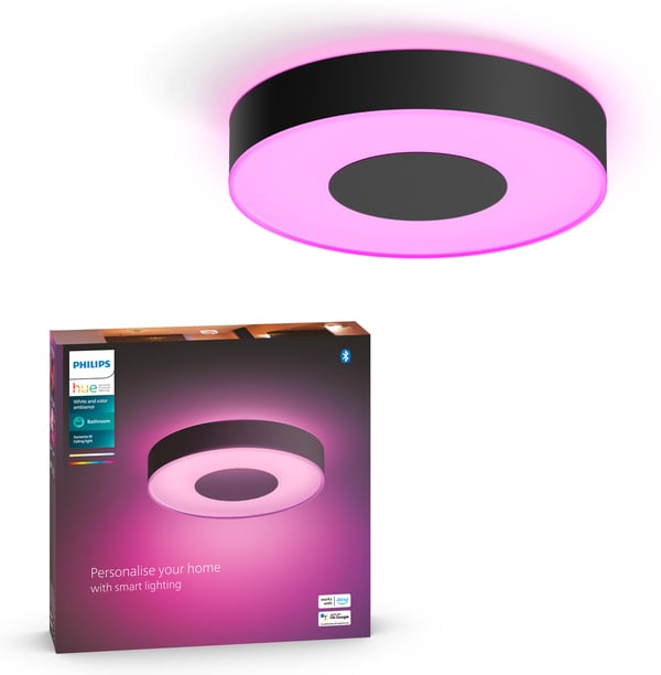 Philips Hue Xamento M -smart taklampa, svart, IP44