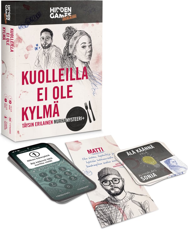 Mordmysterium: Döden Har Ingen Kyla - mysteriesspel