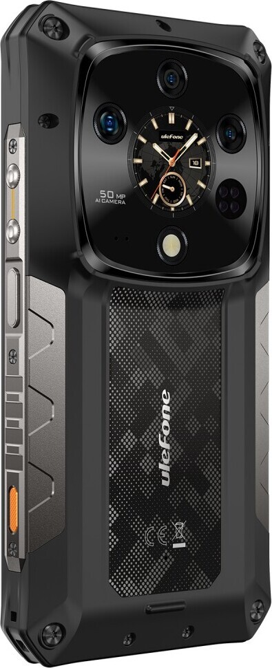 Ulefone Armor 28 Ultra-telefon, 1 TB/16 GB, svart
