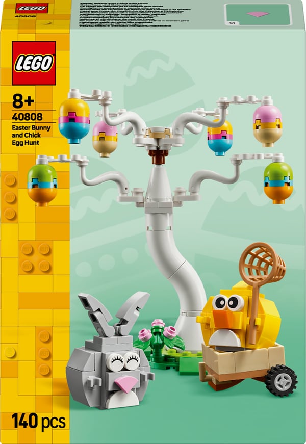 LEGO Säsonger och Tillfällen 40808 - Kanin och kyckling på påskäggsjakt
