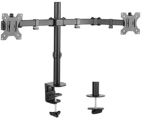 Mozi Dual Display Desk Stand för två skärmar