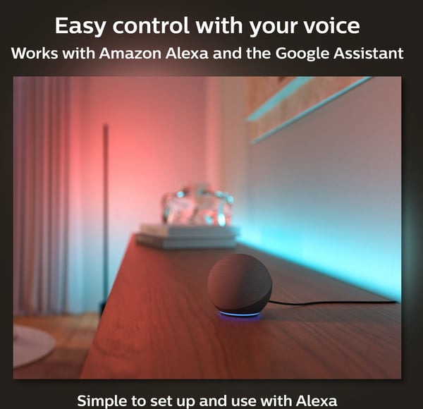 Philips Hue Gradient Signe -smart bordslampa, vit