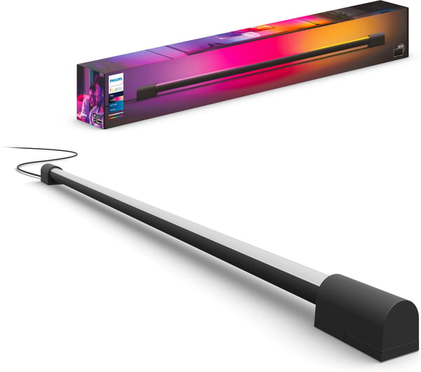 Philips Hue Gradient Light Tube - smart-lysrør, sort, flerfarvet belysning