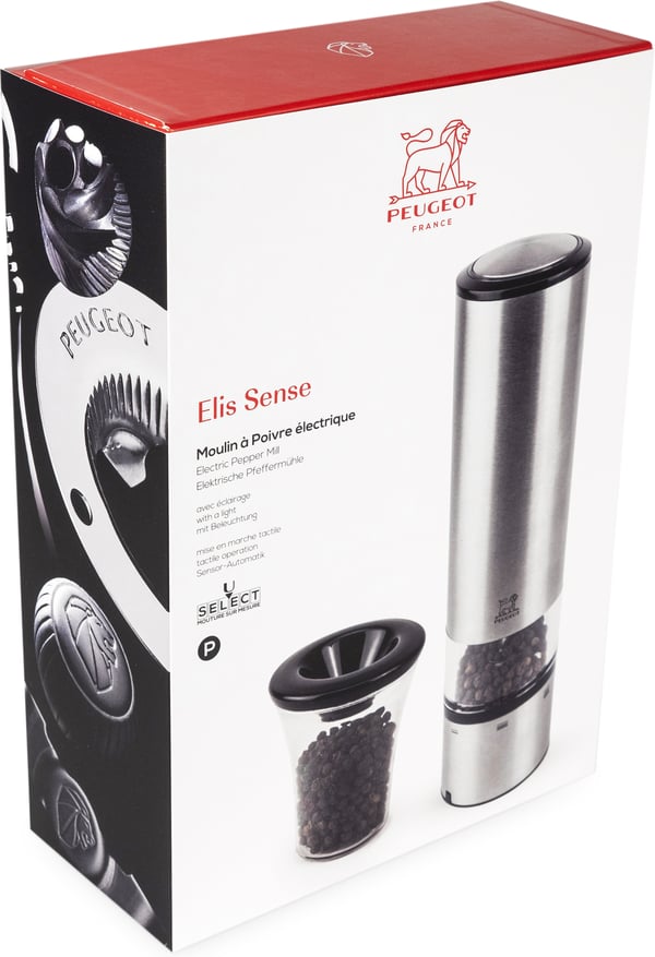 Peugeot Elis Sense -batteridrevet peberkværn, 20 cm