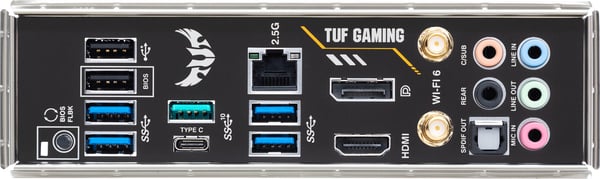 Asus TUF GAMING B550-PLUS WIFI II AM4 ATX moderkort