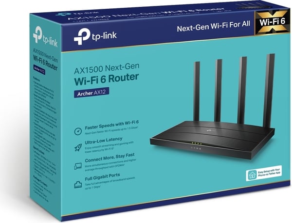 TP-LINK Archer AX12 Dual-band -WiFi6 -router