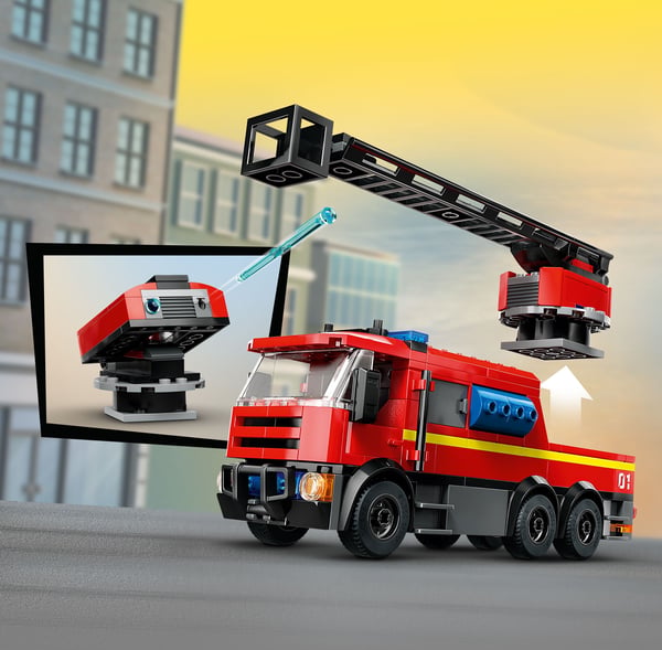 LEGO City Brandstation med brandbil Lekset 60414