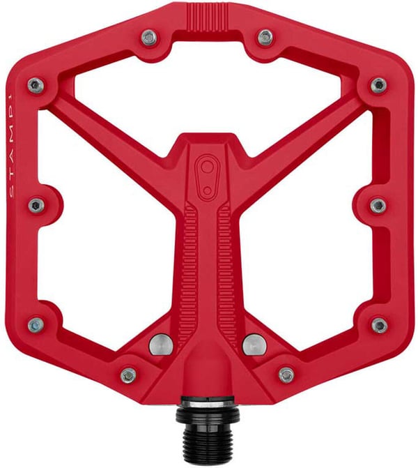 Crankbrothers Stamp 1 large pedaler, rød