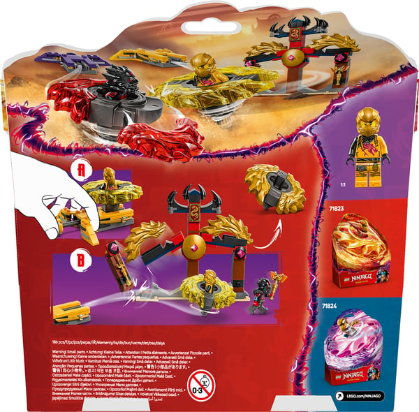 LEGO Ninjago 71826 – Spinjitzu-dragekamp sæt