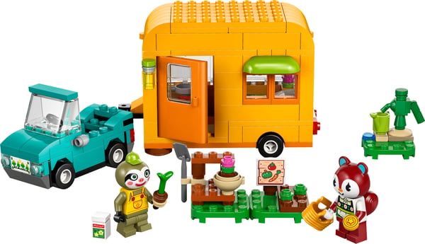 LEGO Animal Crossing 77054 - Leif med husvagn och trädgårdsbutik