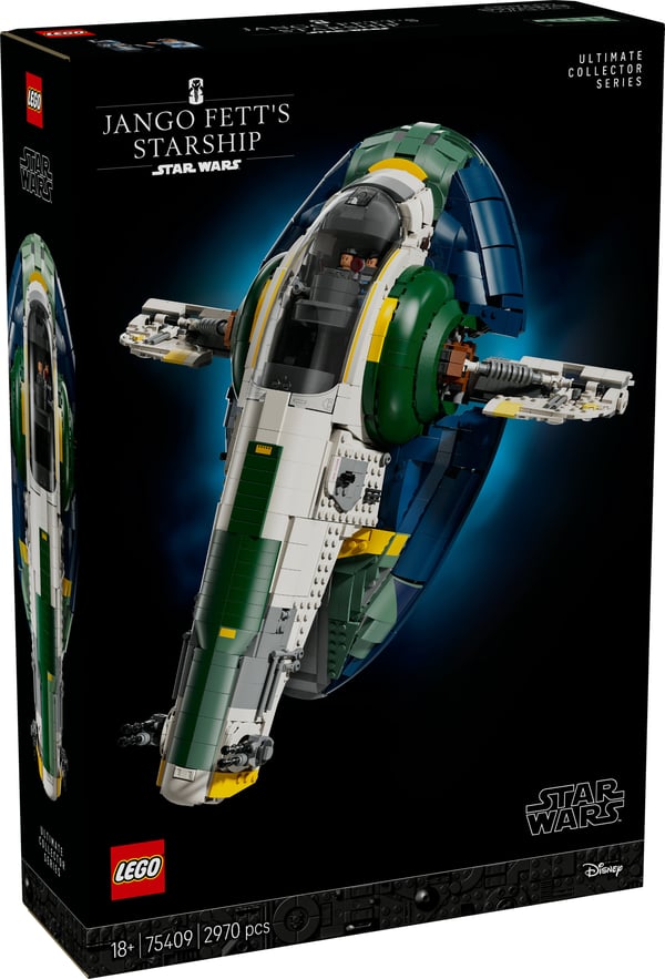 LEGO Star Wars 75409 Jango Fetts Flammande Class-stjärnskepp