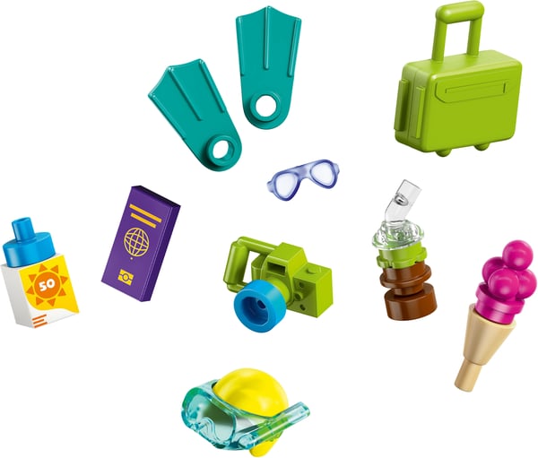 LEGO Friends 42673 - Hela familjens semesterort vid havet