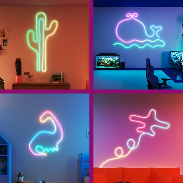 WiZ RGBIC neon flex ljusslinga 10 m