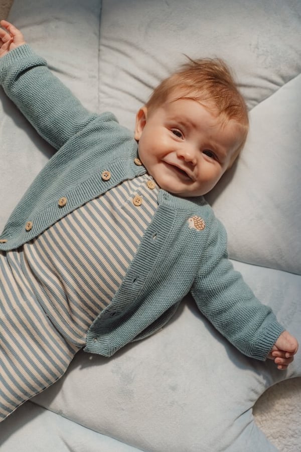 Little Dutch Skogsvänner Lekmatta med båge, ljusblå