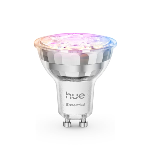 Philips Hue Essential smartlampa, Vit och färgad belysning, GU10, 345 lm