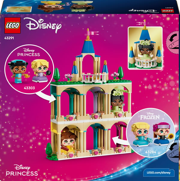 LEGO Disney Princess 43291 Belles och Tianas slott i miniformat