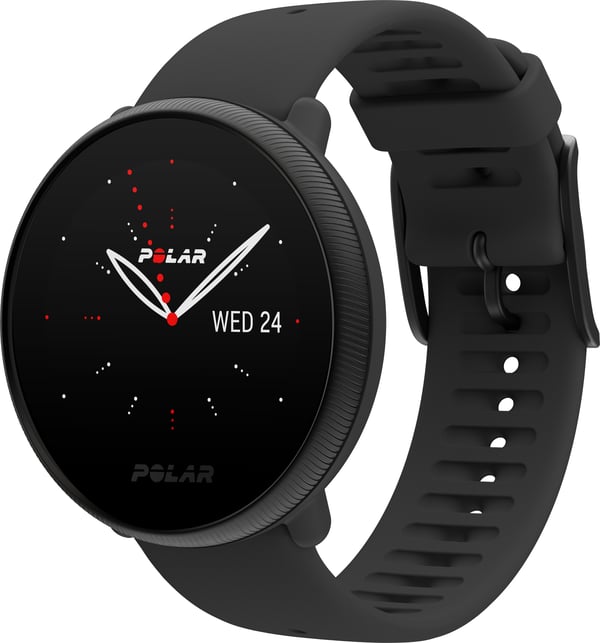 Polar Ignite 2 sports watch, sort perlemor
