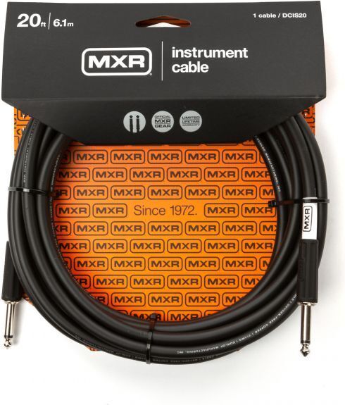 MXR Standard -instrumentkabel 6 m, sort