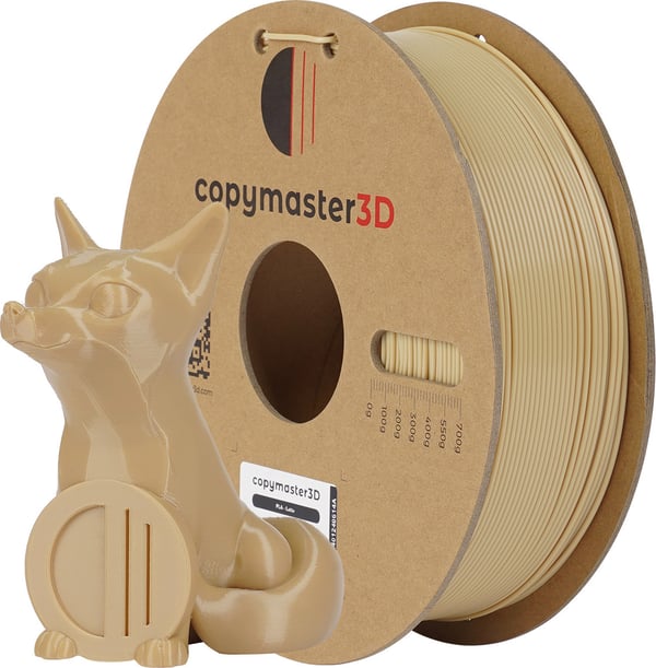 Copymaster3D PLA-filament til 3D-printere, 1,75 mm, lysbrun Copymaster3D PLA-filament til 3D-printere, 1,75 mm, lysbrun