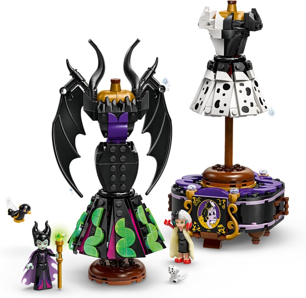LEGO Disney Classic 43262 – Maleficents og Cruella De Vils kjoler